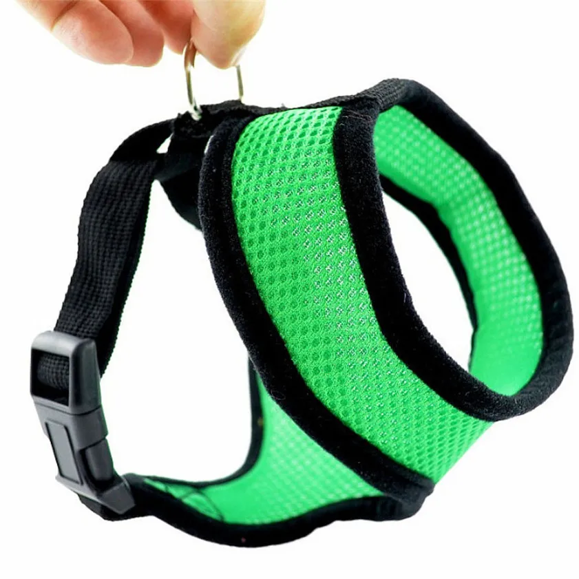 Dog Vests High Qualiy Dog Harness Soft Mesh Vest Dog Lead Leash Chest