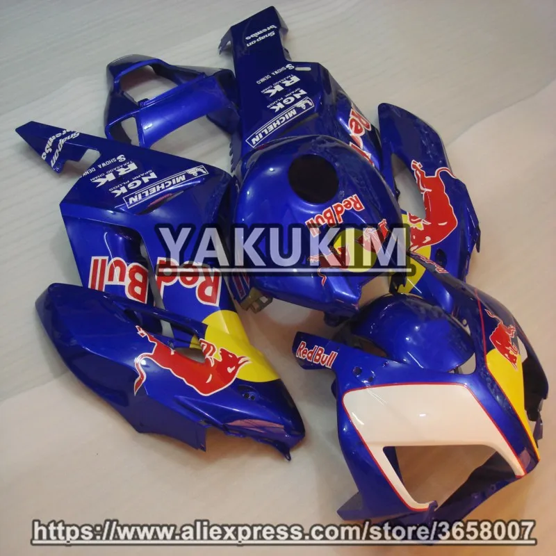 ABS пластик инъекции обтекателя комплект для Honda CBR1000RR 2004 2005 мотоциклетные Badywork