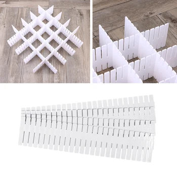 

8 PCS DIY Drawer Organizer Dividers for Dresser Storage Household Storage - 32.2x7cm Drawer Dividers Clothes Dividers Underwear