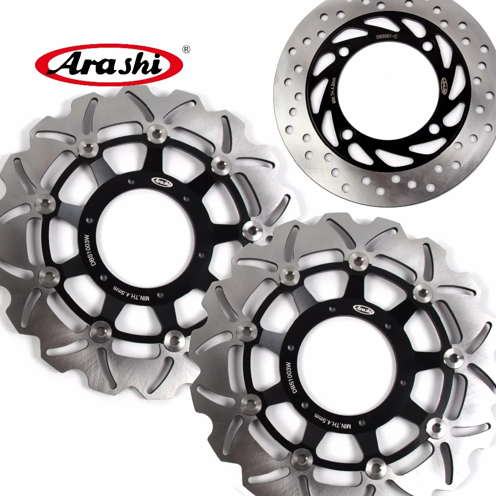 

Arashi 1 Set For HONDA CB F HORNET 900 2002 2003 2004 2005 2006 Front Brake Rear Brake Disc Rotor CBF900 CB-F CBF HORNET 900