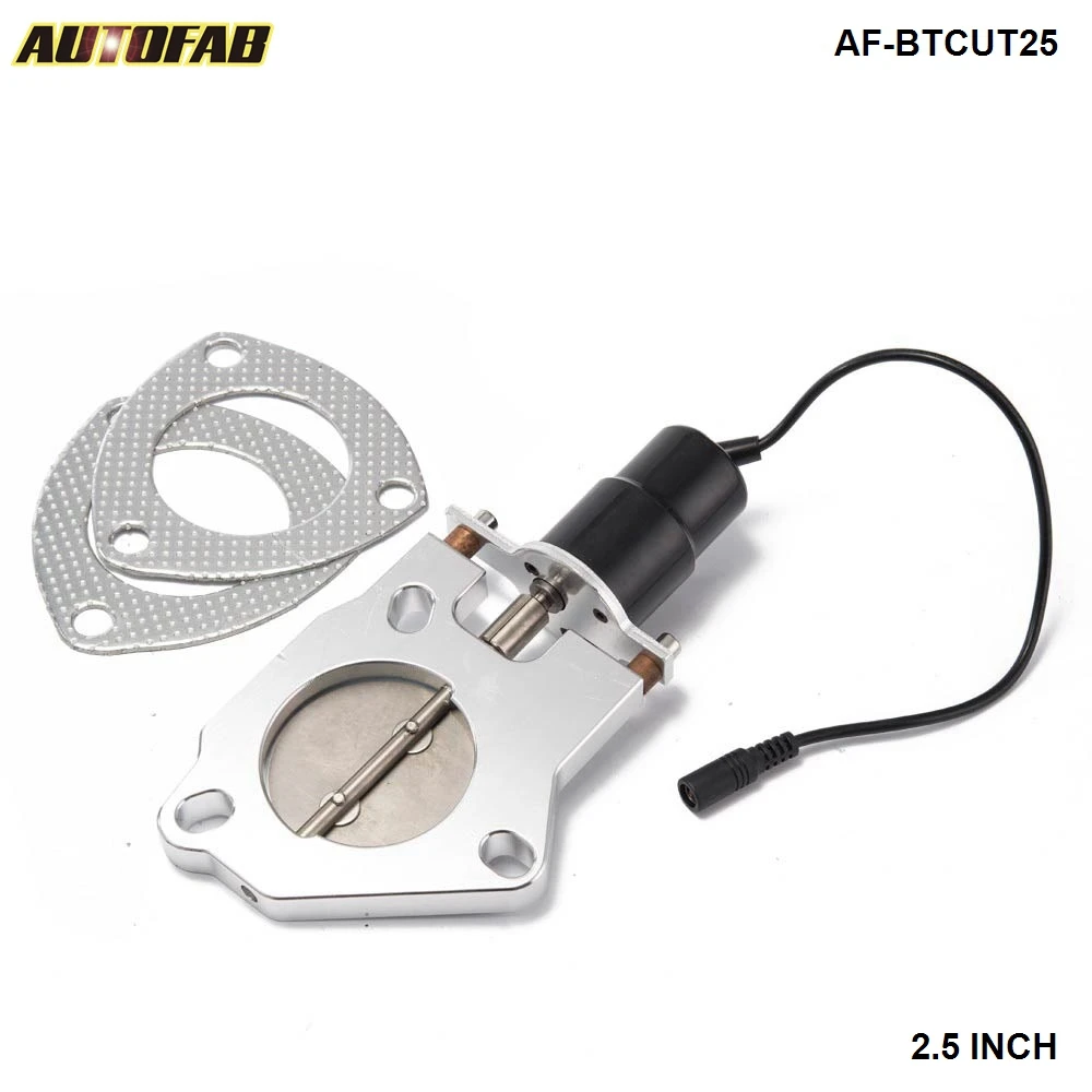 2.5"Electric Exhaust Cutout Valves For Honda CIVIC Type R DC2 B16A B18C