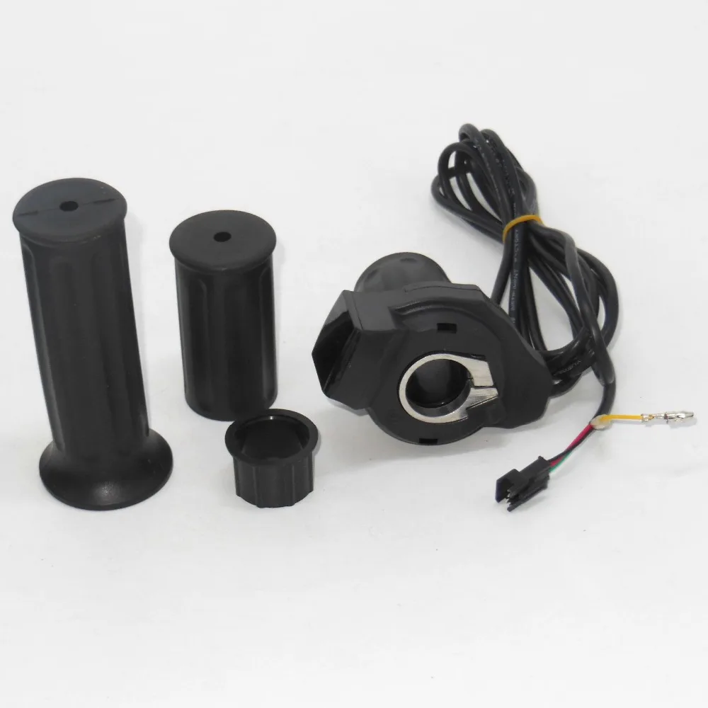 Discount Greentime 12V-80V universal type handle half throttle with Digital data displa for foelectric bicycle scooter 2