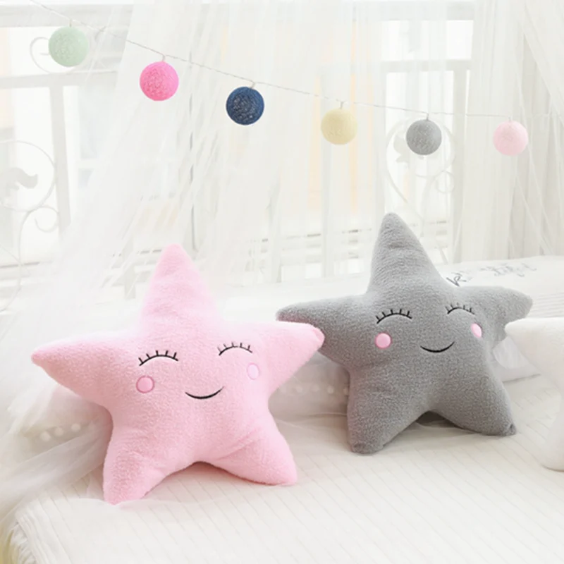 Новая Kawaii Ins облако Луна Звезда капля дождя мягкая плюшевая подушка облако Мягкие плюшевые игрушки для детей Дети подарок для мальчиков и девочек