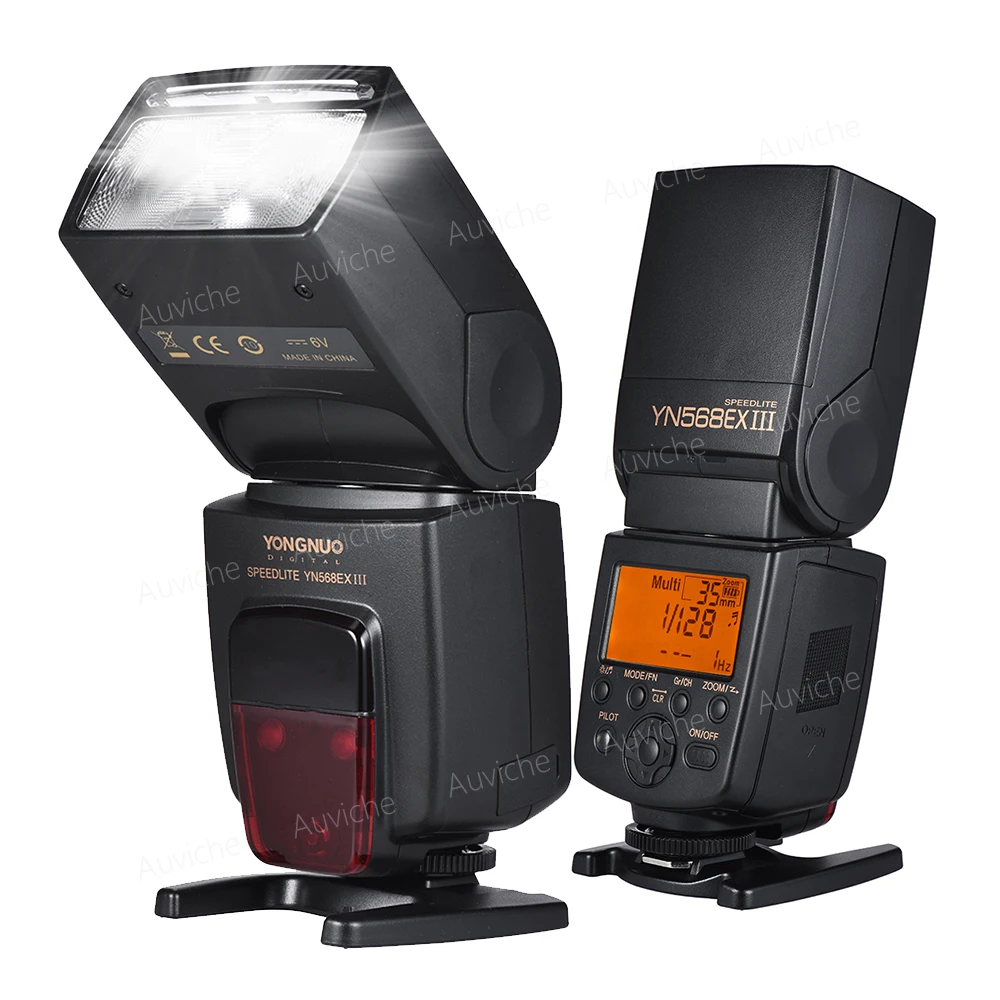 

Yongnuo YN568EX III YN-568EX III 2.4G TTL High Speed Sync Wireless Flash Speedlite For Nikon D3100 D3200 D5000 D5300 D7100 D7200