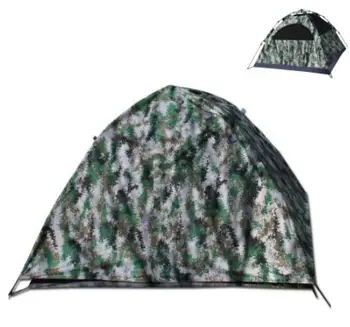 

Camouflage Tent 3-4 Person Outdoor 2 Layer Automatic Quick Open Car Family Party Hiking Cycling Beach Picnic Camping Tent
