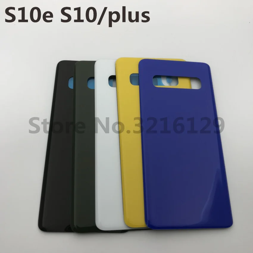Сменная оригинальная задняя панель стеклянная Задняя для Samsung Galaxy S10e G973 S10 G970 plus