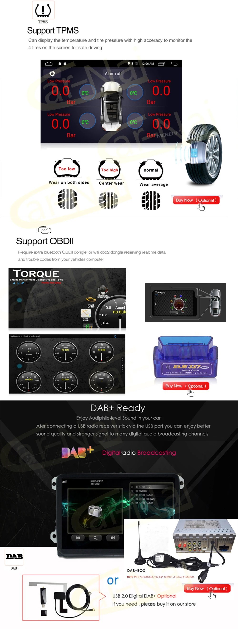 Sale Android 8.1 2 Din auto radio Multimedia reproductor de vídeo Universal auto stereo GPS map for Volkswagen Nissan Hyund Toyota 11