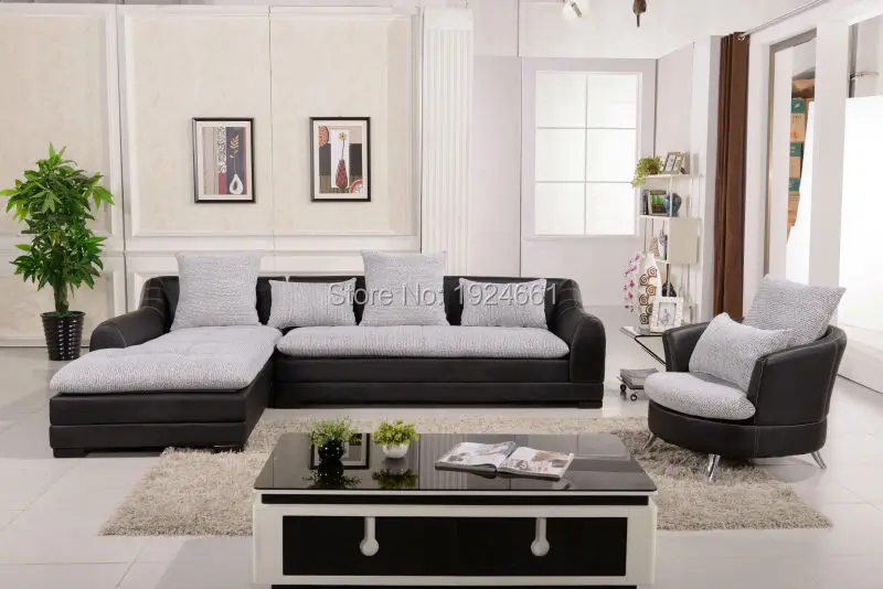 Bean Bag Armchair Design Living Room Classic European Furniture Corner Wooden Sofa Sets Sillones Modernos Sectional sofa
