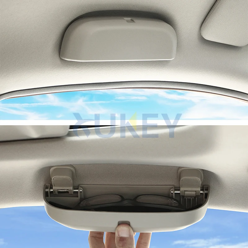 Аксессуары подходят для Honda Civic- FC Чехол для очков автомобильные солнцезащитные очки держатель зажим солнцезащитный козырек сумка для хранения седан люк купе