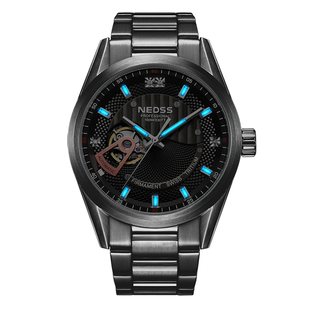 

Limited edition Automatic mechanical watches Men Luxury Brand Army watches sapphire 10ATM Men's Wristwatch relogio masculino