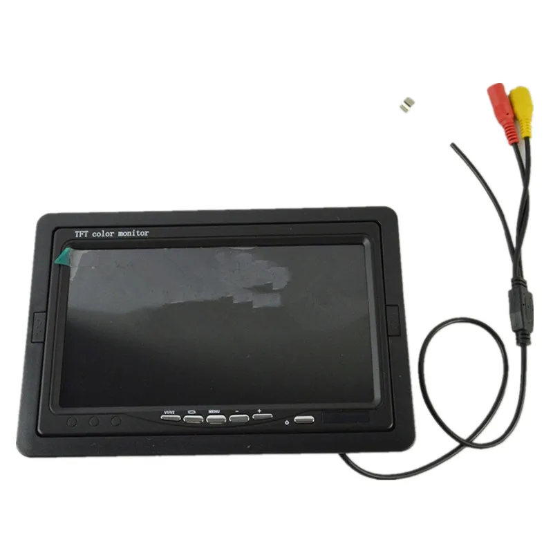 Новый 7 дюймовый ЖК TFT HD цифровой AV (Поддержка экрана компьютера) монитор камеры