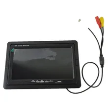 Новый 7 дюймов TFT ЖК-ДИСПЛЕЙ HD Цифровой VGA/AV (Поддержка как Экран Компьютера) cctv камеры Монитор