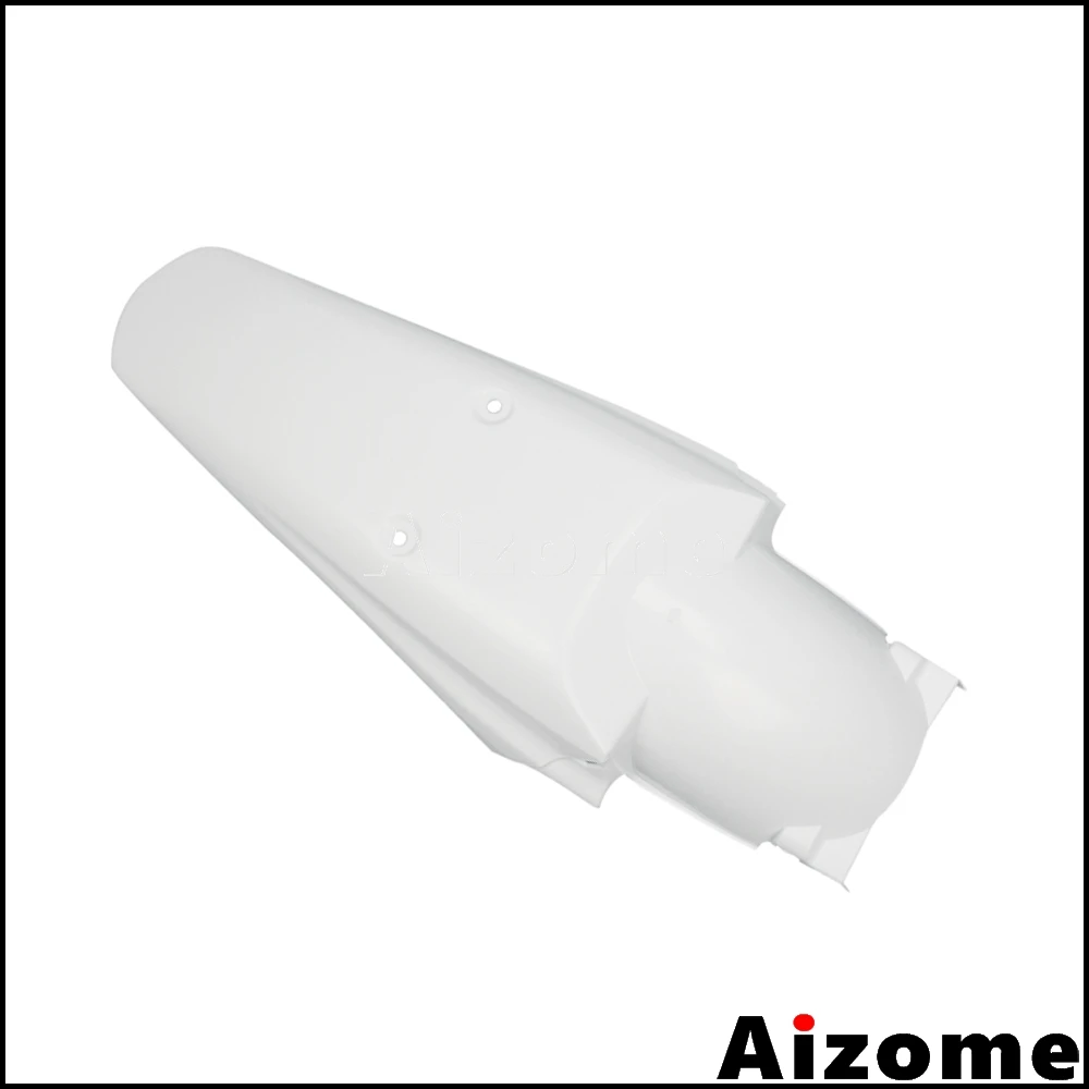 

Universal White Enduro Rear Mudguard Dirt Bike Motocross Fender For Honda CR XR CRF 100 150 200 230 250 350 400 450 500 600 650