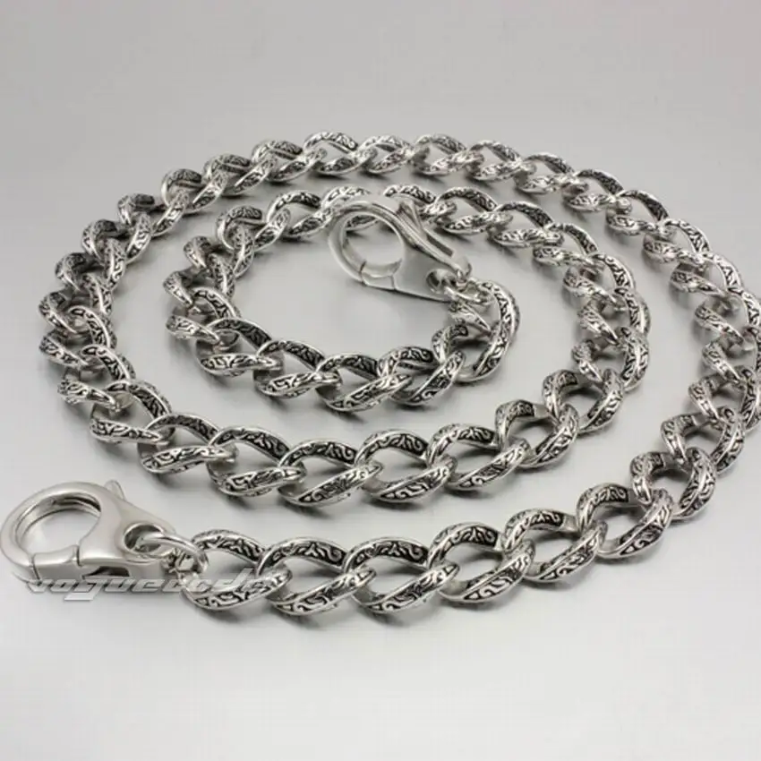 

16" ~ 36" 316L Stainless Steel Mens Biker Rocker Punk Wallet Chain 5A010WC