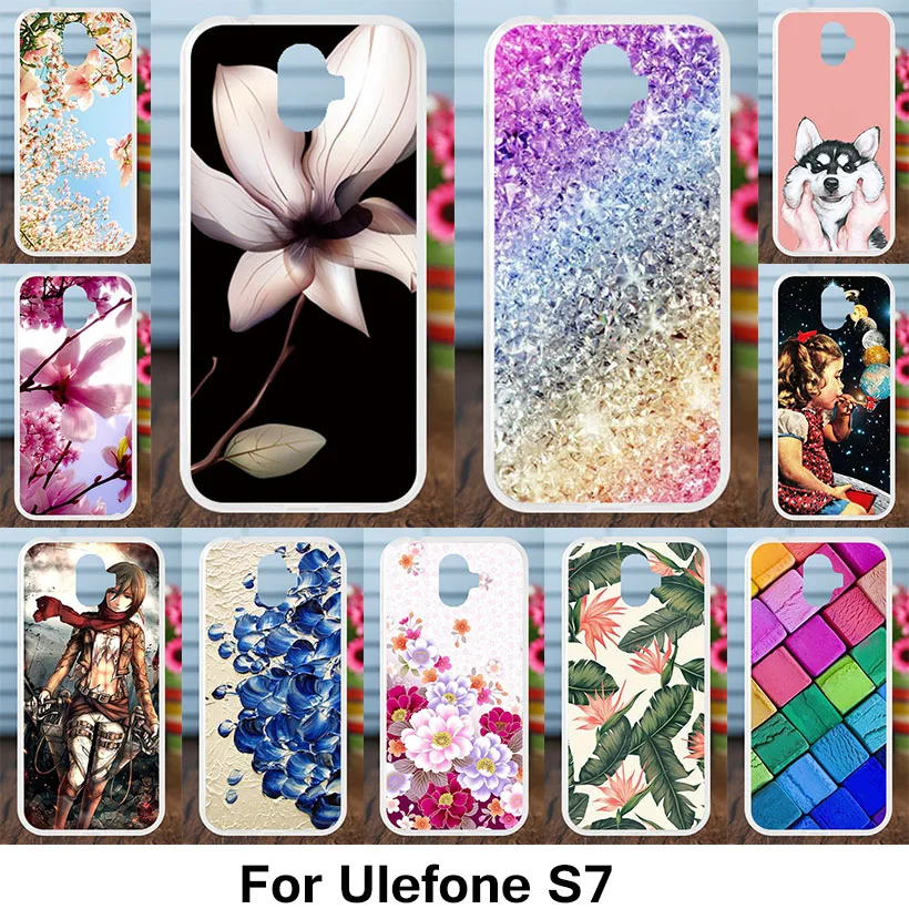 

Ojeleye Case For Ulefone S7 Case Silicone Painted Soft Back Patterns Cover For Ulefone S7 Pro S7 Shell Ultra Thin Ptotector