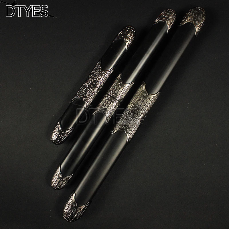

Classic Home Decorated Double Swords Antique Metal Sword Handles Beautiful Stainless Steel Blade Sword Cosplay Props Gifts