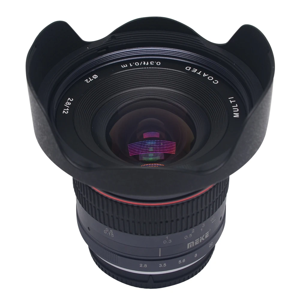 Meike 12 мм F2.8 ручной Широкий формат объектив для Nikon 1 J1 J2 J3 J5 V1 V2 V3 S1 S2 AW1 Камера