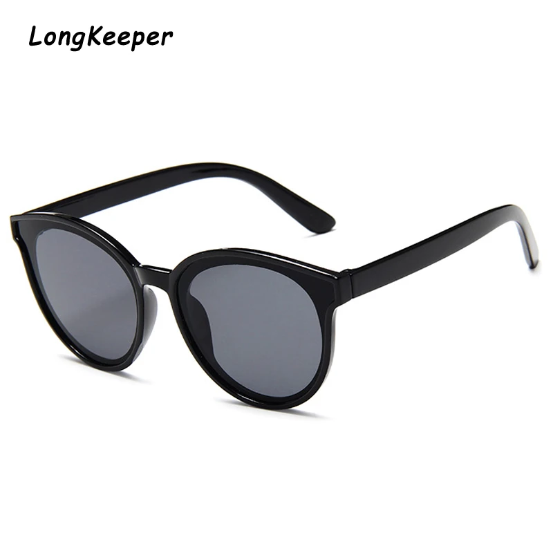 Kids Glasses Fanshion Child Sunglasses Cat Eye Retor Round Sunglasses For Children Sun glasses For Girl Boy Mirror Glasses UV400