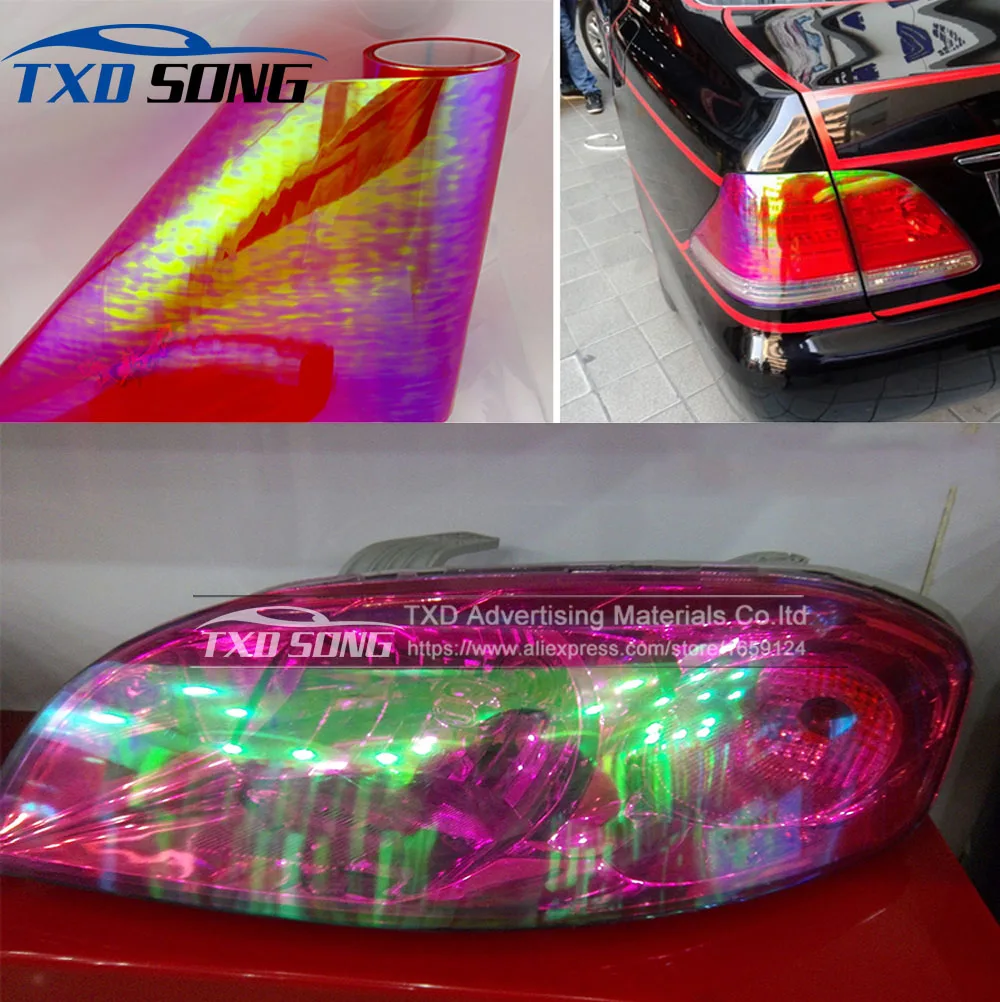 1 Roll Chameleon headlight film for car light protection Chameleon