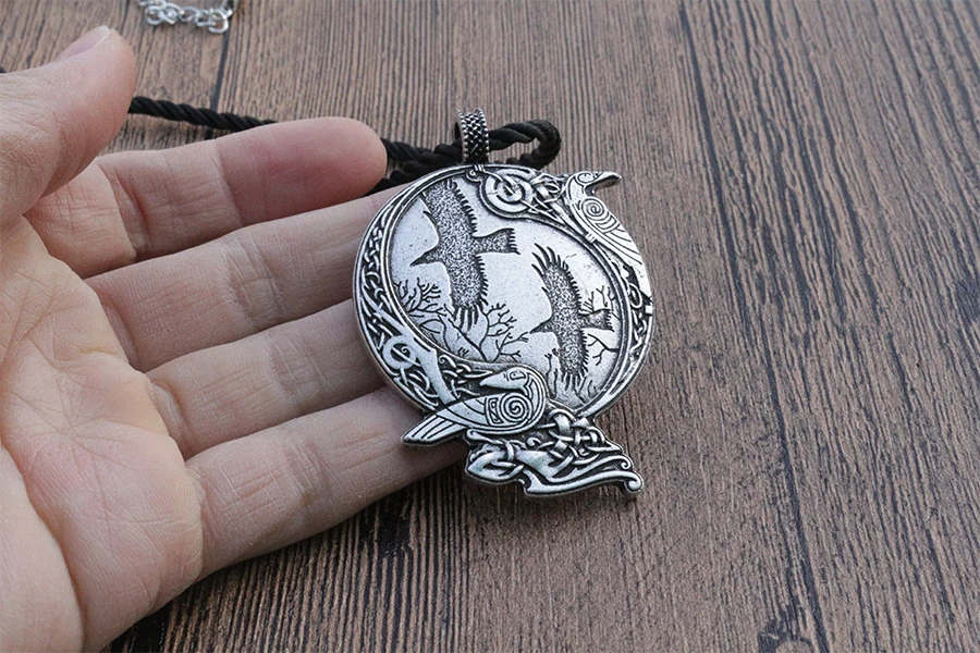 1 шт. подвеска символ страны один Ворон|runes jewelry|symbol pendantsnorse runes |