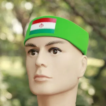 

20pcs/lot Russia Football Game Iran Football Fans Elasticity Headband Soccer Fan Sports Hair Bands Stretch Headwear