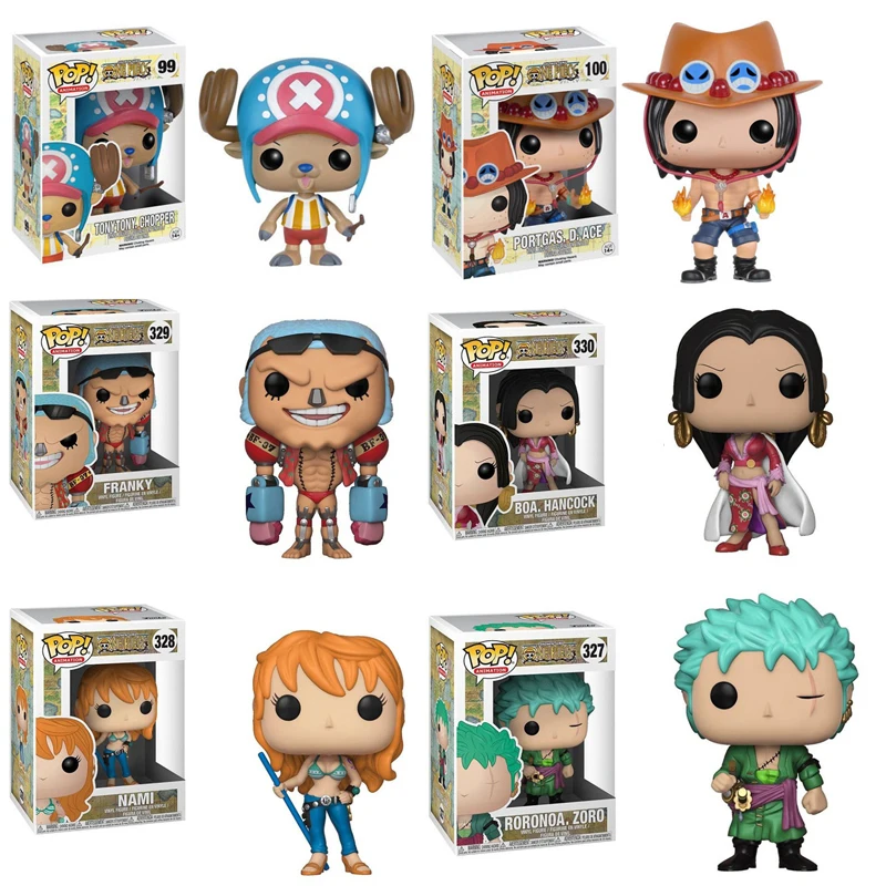 Funko pop One piece RORONOA.ZORO NAMI 