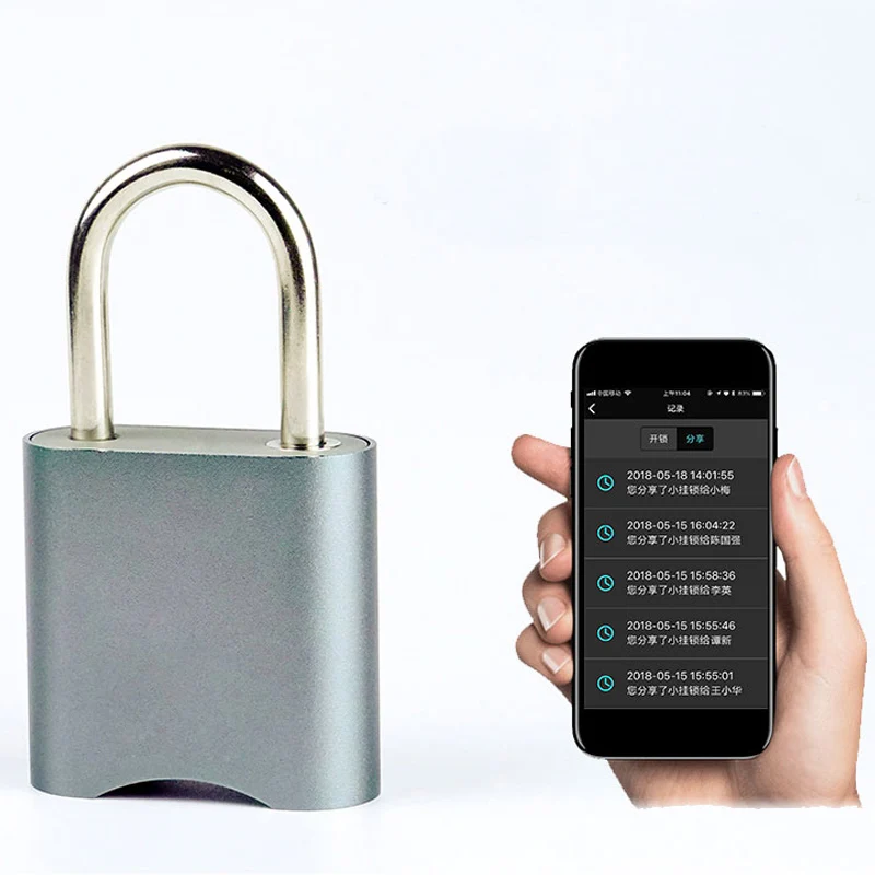 Mrosaa приложение bluetooth Пароль замок водонепроницаемый для Android iOS системы Противоугонный замок безопасности usb зарядка дверной замок
