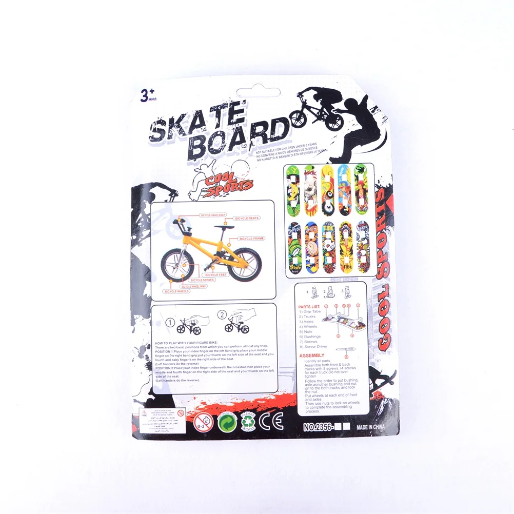 1 набор мини-палец-Bmx накладка на палец скейтборд самокат Профессиональный палец скейтборд и палец велосипед игрушки