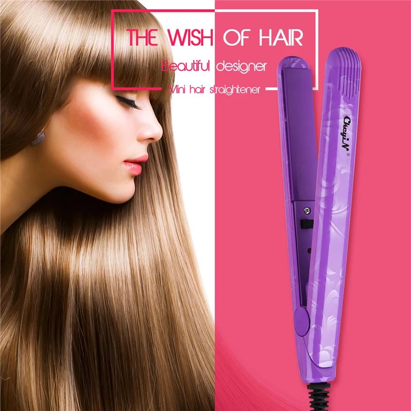 

Professional Hair Ceramic Flat Iron Hair Straightener Straightening Irons Wide Heating Plate Styling Tools Hairstyling Smooth