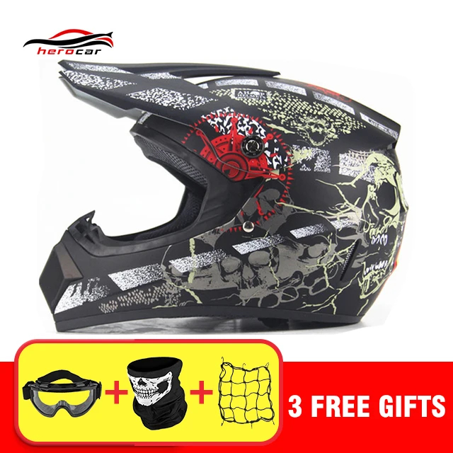 

Motorcycle Helmet Black Motorcycle Full Face Helmet Men Motocross Helmet Motorbike Touring Racing Casco Moto Capacetes Off Road