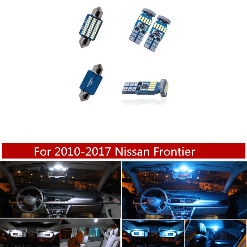 10 шт. белые ледяные синие светодиодные лампы canbus автомобильные Интерьер Пакет