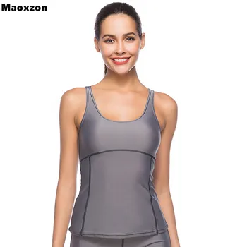 

Maoxzon Womens Sexy Workout Fitness Slim Tank Tops For Ladies Hot Sale Summer New Sleeveless Gymnasium Ioga Jogger Vests Tanks