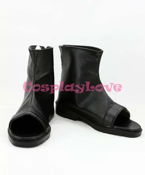 

Custom Made Japanese Anime Black Naruto KillerB Cosplay Shoes Boots For Christmas Halloween Party