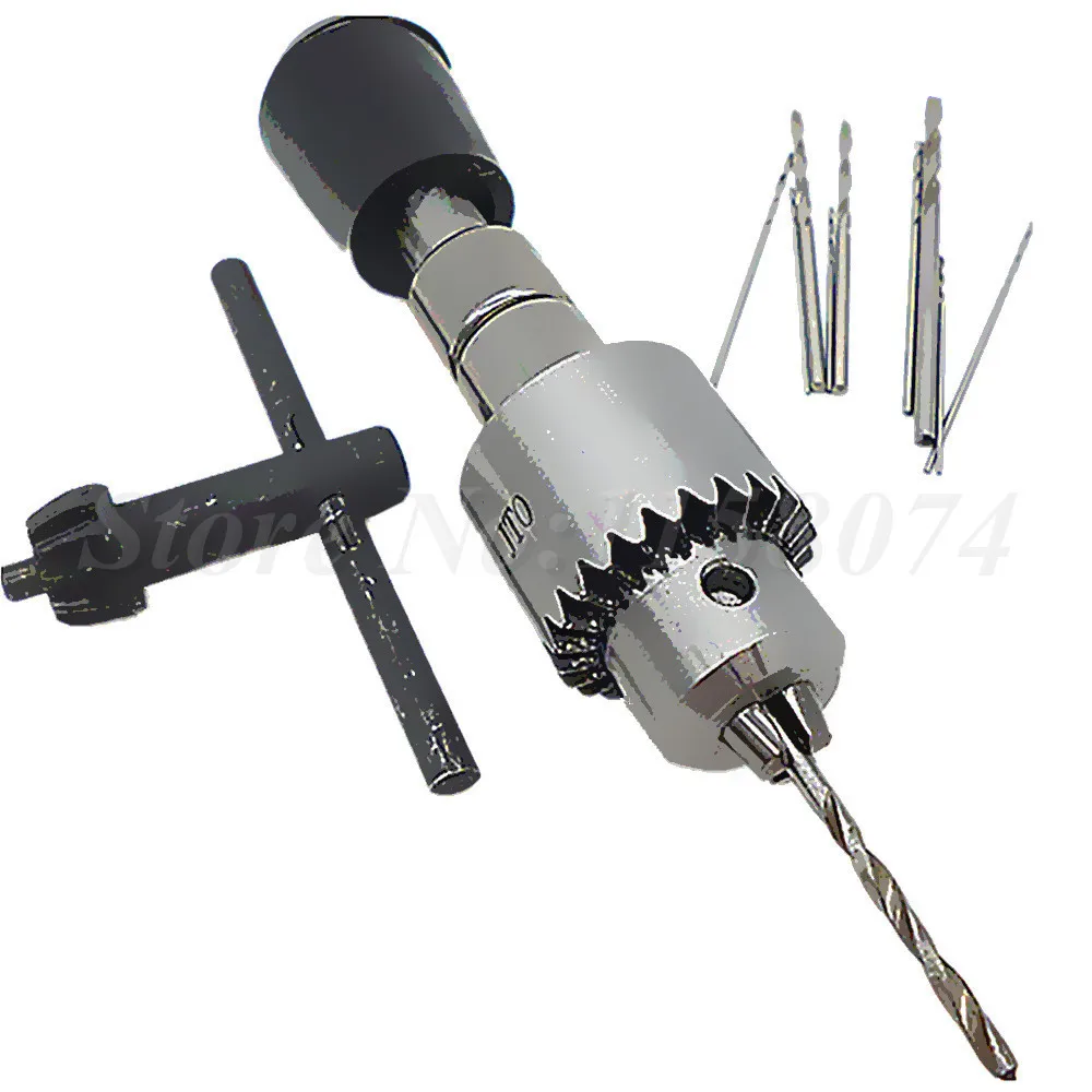 Hand Drill Jewelers Manual Hole Drilling Hand Twist Drill Reamer 10pcs Twist Bit