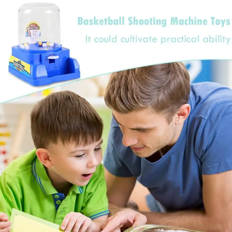 Детские Новые пластиковые розыгрыши мини-баскетбольная стрельба машина игрушки для внутреннего общения детские подарки