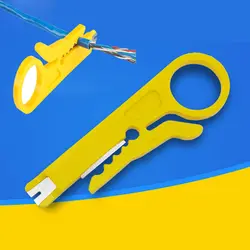 Мини-портативный нож для зачистки проводов щипцы обжимной инструмент кабель для зачистки провода резак мульти инструменты отрезная линия
