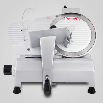 

Commercial 10" Blade Deli Meat Slicer 240W 530RPM Food Cheese Electric Slicer 110V/220V Commercial