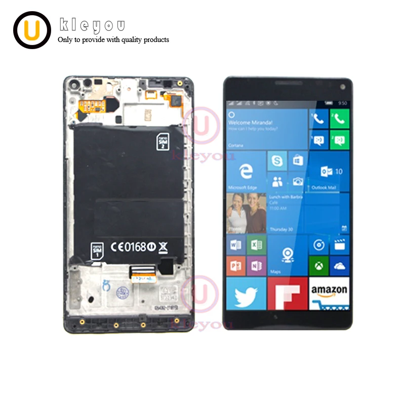 100% тестирование для Nokia Lumia 950XL ЖК дисплей сенсорный экран планшета сенсор сборки