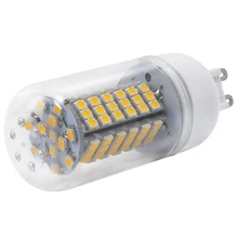 Светодиодный светильник мощностью 10 Вт с цоколем G9, теплый белый светильник кукурузы с абажуром, Прямая поставка