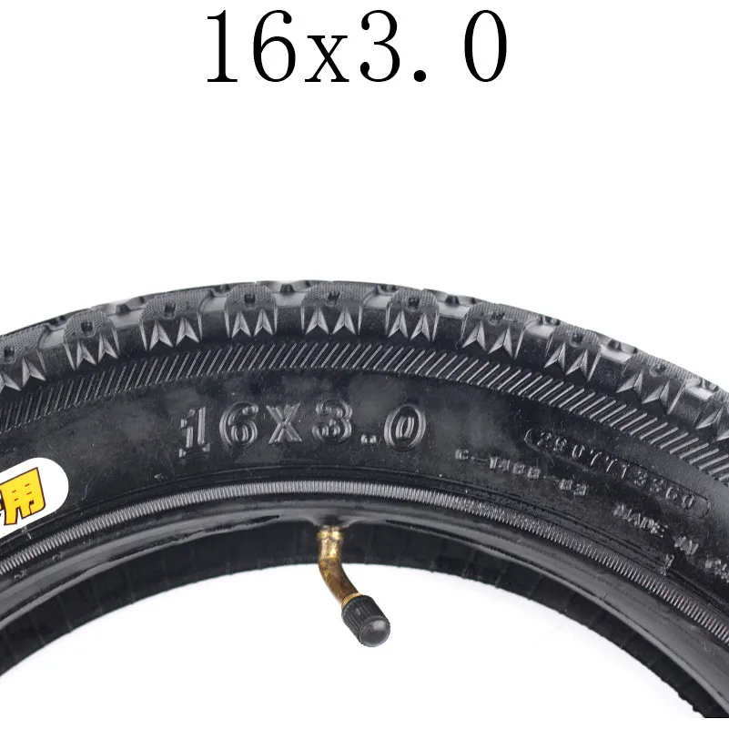 Free Shipping High Quality Electric Bicycle Tire with Good Reputation 16x3.0 Inch Electric Bicycle Tire Bike Tyre Whole Sale Use