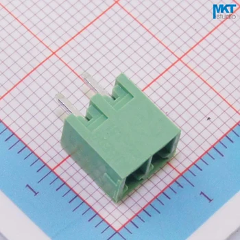 

100Pcs 2P 3.81mm Pitch Vertical Straight Pin Male Pluggable Screw Wire Terminal Block Connector