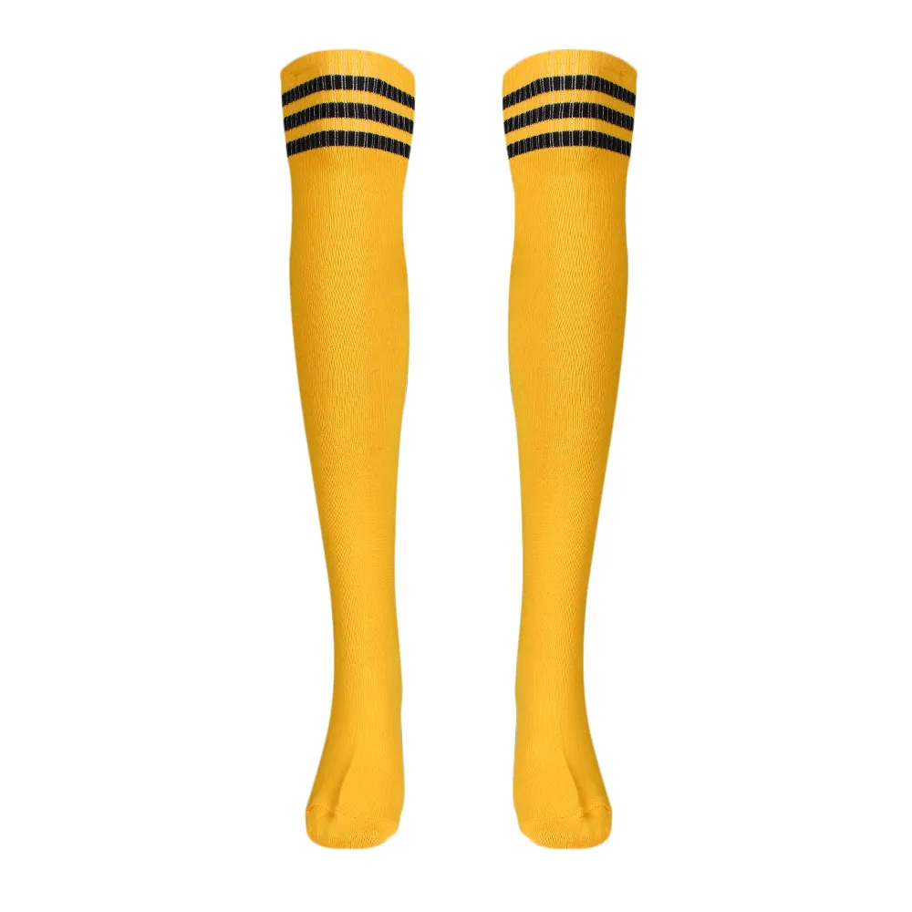 

NoEnName_Null Children Girls Boys Socks Over-knee Cotton Blend Football Socks Kid Long Socks Baby Girls Boys Fall Winter Warmers