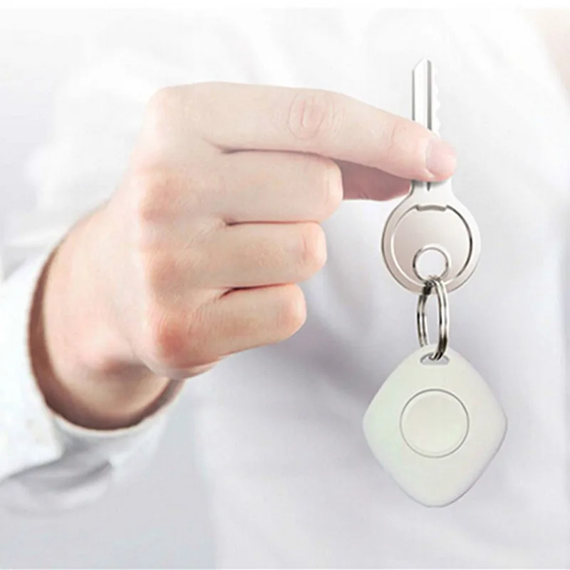 Bluetooth борьбе потерянный сигнал тревоги gps локатор ребенка Pet Кошелек Smart Key Finder тег трекер Self дистанционного спуска затвора для смартфонов