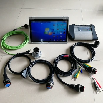 

MB Star C4 Diagnostic SD C5 for auto Repair Tool with Software X DTS V06/2020 in 480GB SSD and Used Laptop CF-AX2 I5 4G Free DHL