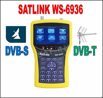 

satlink ws-6936 Satlink WS 6936 3.5'' DVB-S & T Meter Tuner , Satellite & Terrestrial Satfinder & Spectrum Analyzer