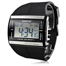 Top Electronic Waterproof Shockproof Watch Men Sport Wristwatches Mens relogio masculino Digital Watch Rubber Band LED Clock New