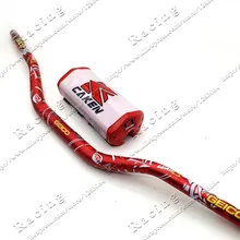 Руль 1-1/" 28,5 мм с kaken Fat Bar колодки для мотоцикл для бездорожья и мотокросса MX алюминиевый гоночный руль 810 мм