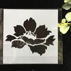 1 шт цветочный дизайн 95 DIY наслоения Трафареты настенная живопись записки окраска тиснильный альбом декоративная открытка шаблон