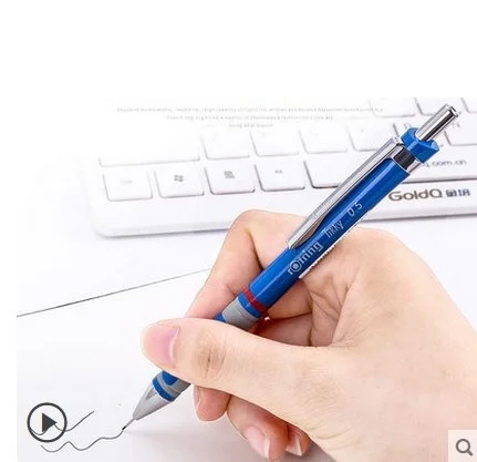 Rotring TIKKY II Ballpoint Pen BLACK New Blue ink