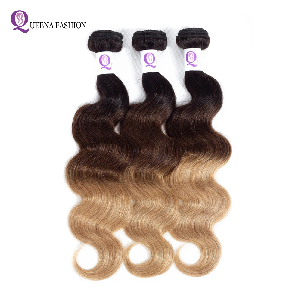 pacotes loira t1b 4 27 30 não remy extensão do cabelo